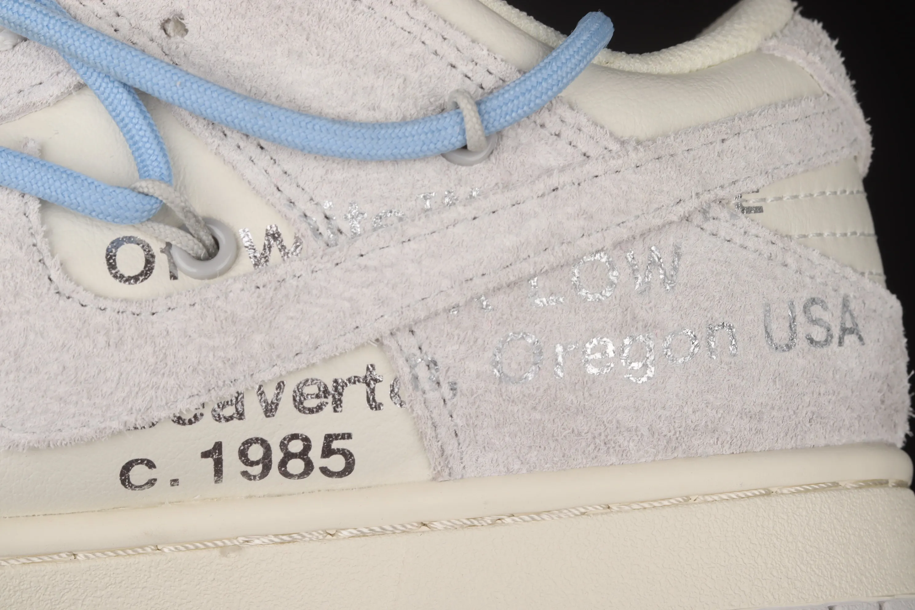 All Categories Nk SB Dunk Series Nk SB Dunk Low low-top sneakers OF x Nk Dunk Low "12 of 50" OW suede SB smashed backboard fashion casual sneakers DJ0950-113